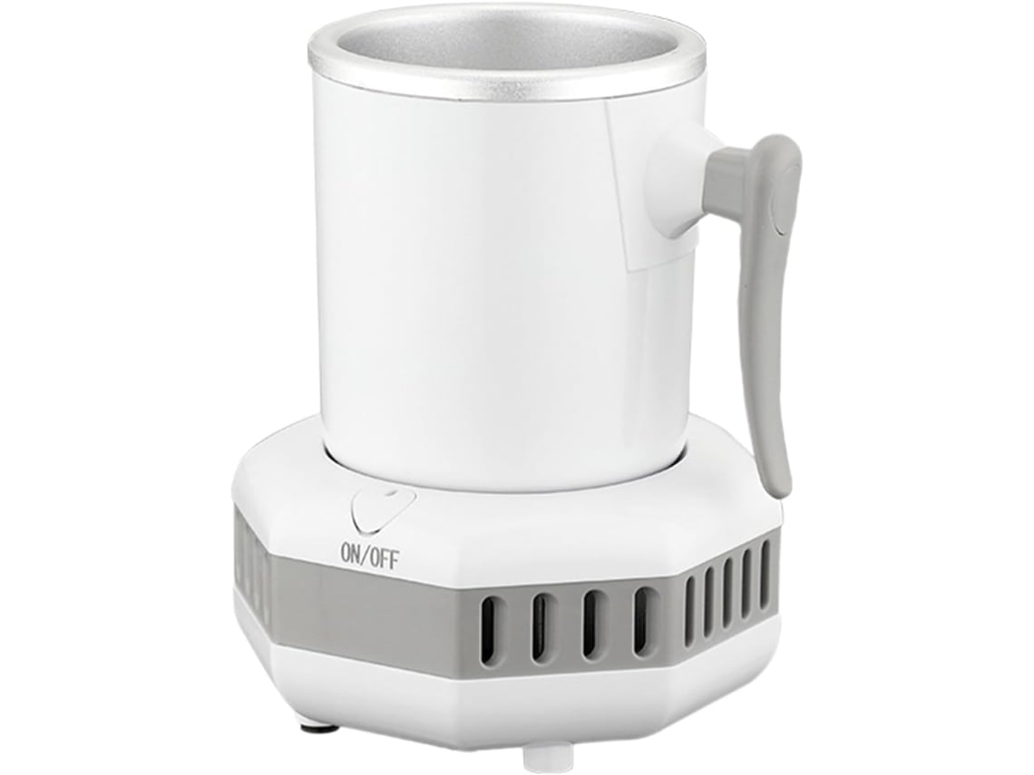 Mini Refrigerador Portátil De Verano Con Vaso De Enfriamiento Rápido, Máquina Eléctrica De Bebidas Frías, Blanco, Gusshious