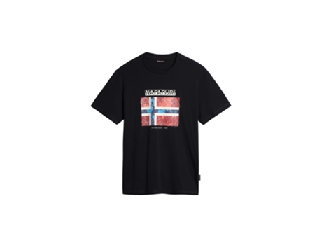 Camiseta NAPAPIJRI Guiro Negro (S)