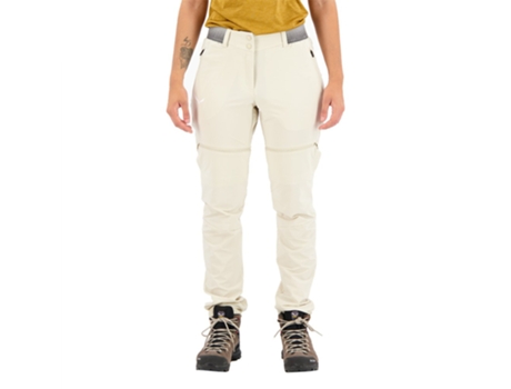 Calça SALEWA Calça Pedroc Durastretch 2/1 Beige M Mulher