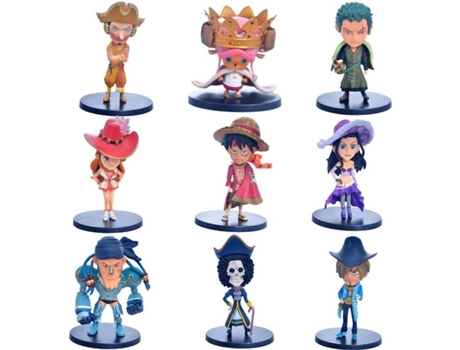Set de Figuras OEM One Piece 15º Aniversario (9 unidades - 22 cm)