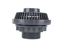 Filtro De Salida De Piscina De Plástico G2 Macho Con Flujo De Agua Ajustable - Accesorio De Repuesto