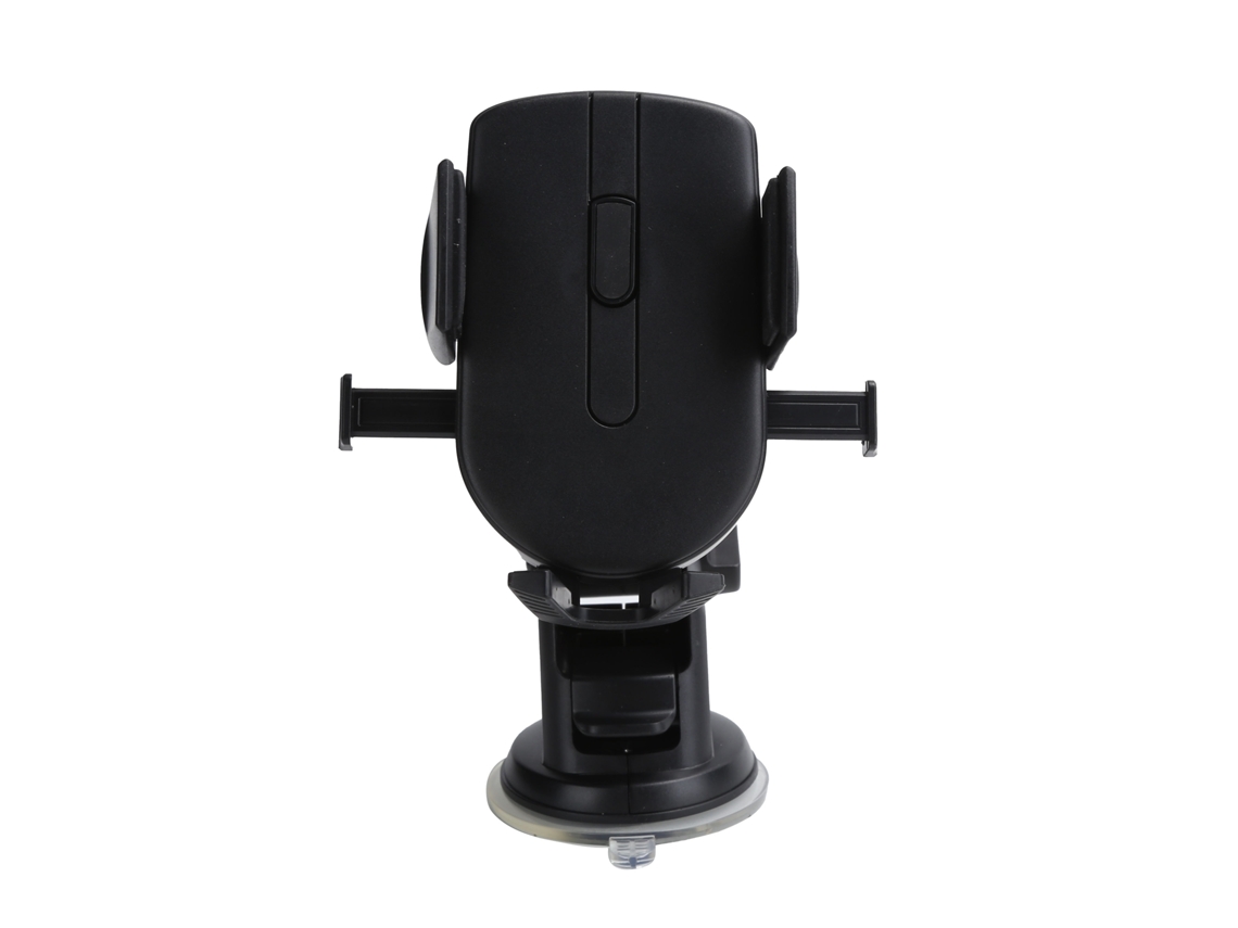 Soporte Para Teléfono De Coche Con Ventosa De Silicona, Varilla Telescópica, Color Negro