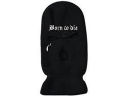 Pasamontañas de tela con 3 agujeros, para invierno, ideal para esquiar, montar en bicicleta y correr, unisex. (Sin marca)