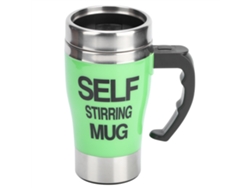 Vaso mezclador automático de café con leche eléctrico inteligente de acero inoxidable, 320 ml, azul o verde