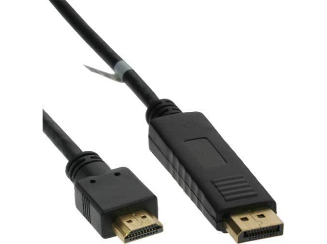 Adaptador INLINE 17185 HDMI DisplayPort Negro 5 m