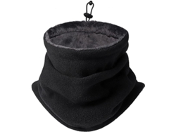 Lenço De Inverno Versátil - Lenço Tubular - Lenço Facial - Felpa Para Aquecimento - Preto - Um Tamanho