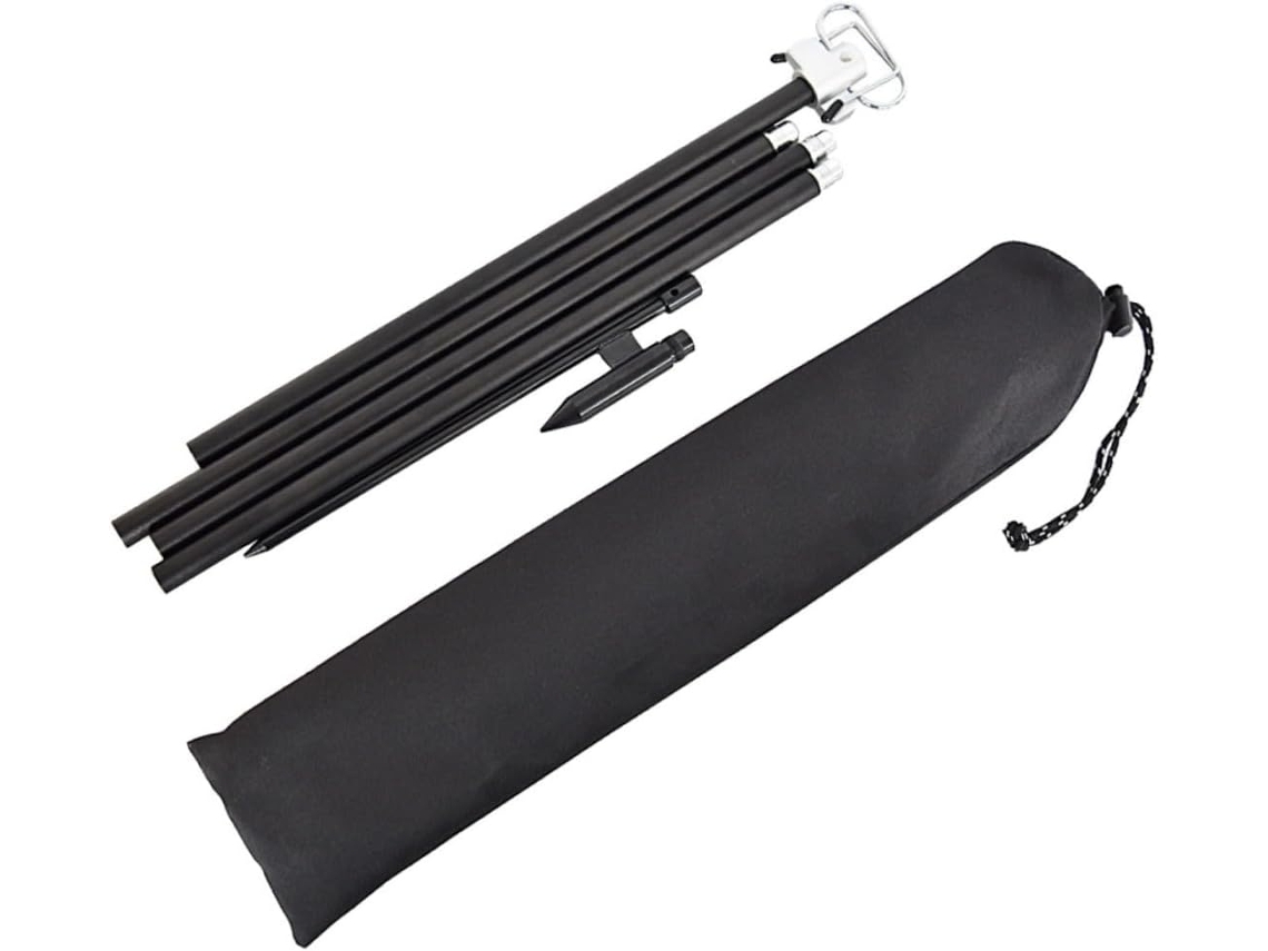 Soporte De Lámpara Portátil, Ligero Y Ajustable Para Acampar.