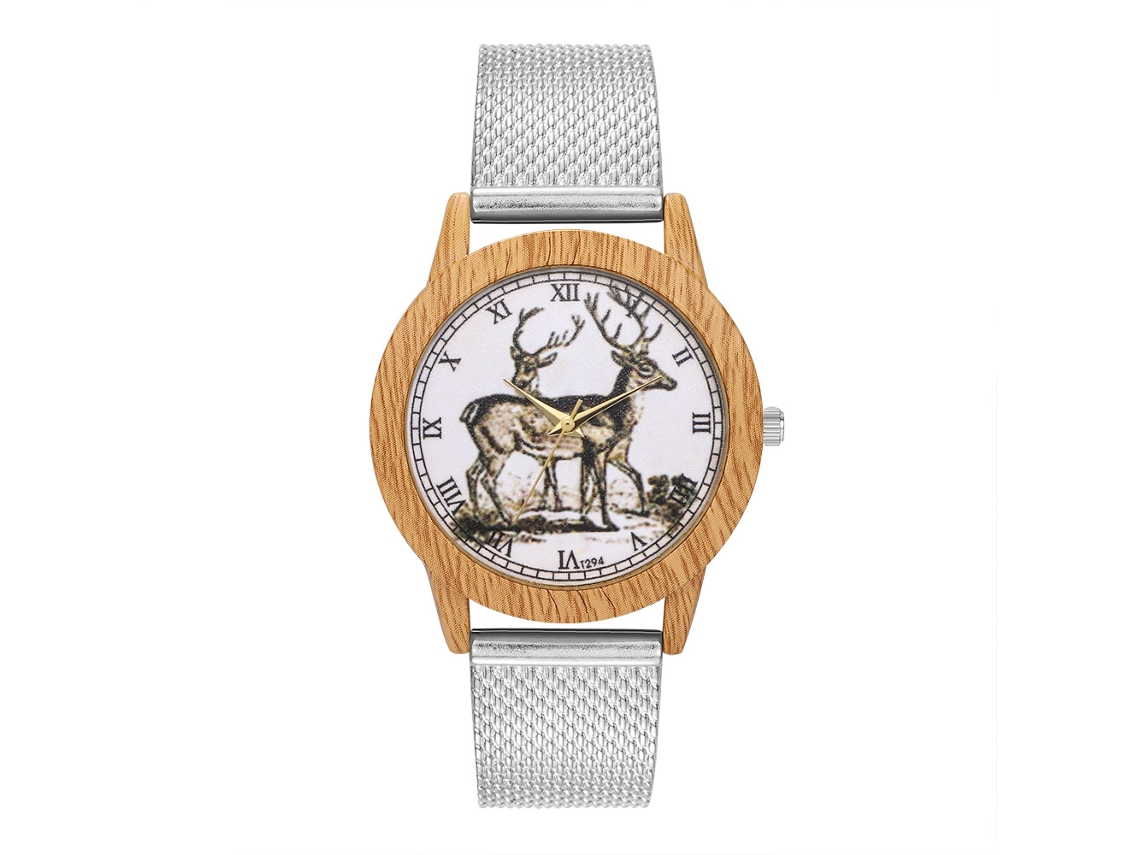 Reloj De Pulsera De Cuarzo Con Correa De Silicona Simple Para Hombre Y Mujer Zhoulianfa (plata)