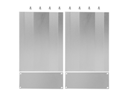 Caja De Aluminio Dividida Para Montaje De Pcb, 54x145x200 Mm