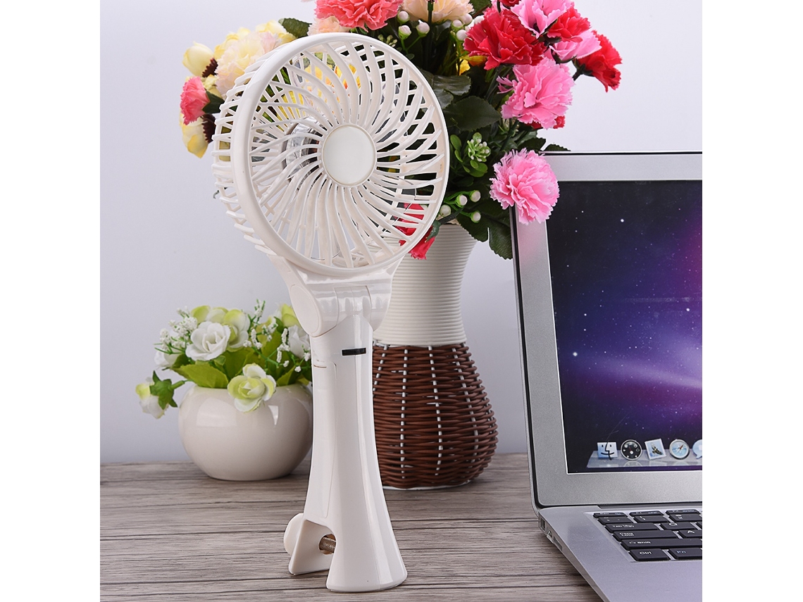 Ventilador De Clip Portátil (recargable Por Usb, Ajustable Y Portátil)