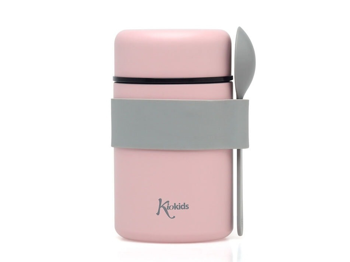 Termo Papillero Acero Inoxidable con Cuchara KIOKIDS