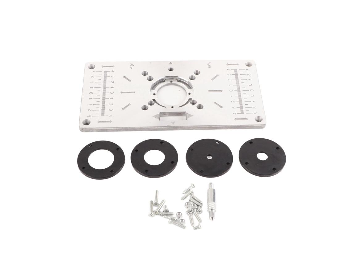 Placa Inversora Resistente Al Desgaste Para Mesa De Fresado Con Guía De Carpintería.