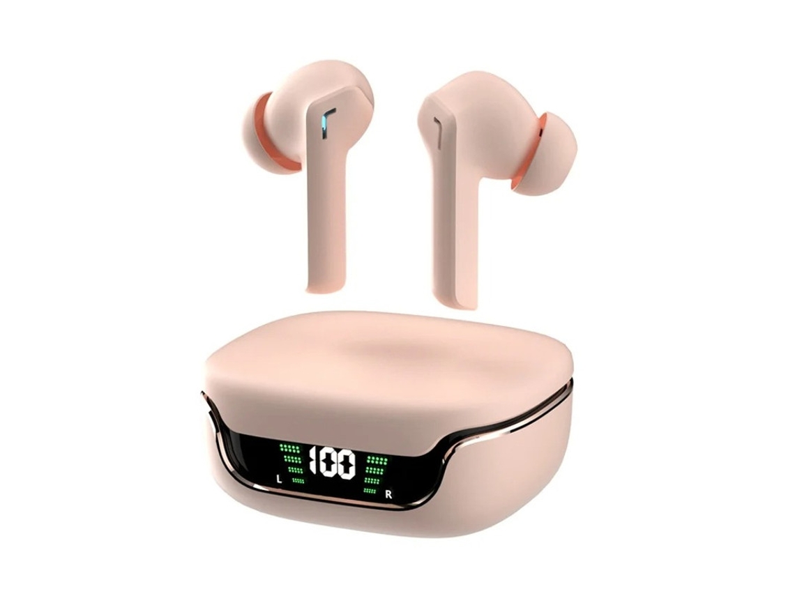 Auriculares Yizhood True Wireless Bluetooth Rosa
