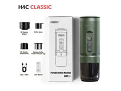 Cafetera expreso portátil Hibrew H4c de 20 bares, manual, para camping, viajes y uso doméstico.