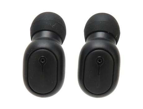 HURRISE Auriculares con cable Auriculares con cable Mini auriculares estéreo inteligentes Bt 5.0 con estuche de carga Videocasete