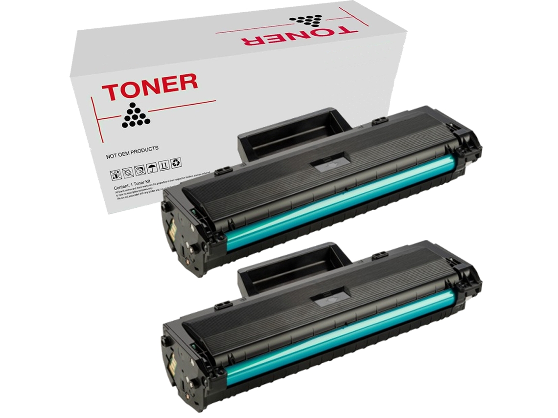 Paquete 2 Tóner Compatible Hp Laser 107 Hp Laser Mfp 135 Hp Laser Mfp 137 1K