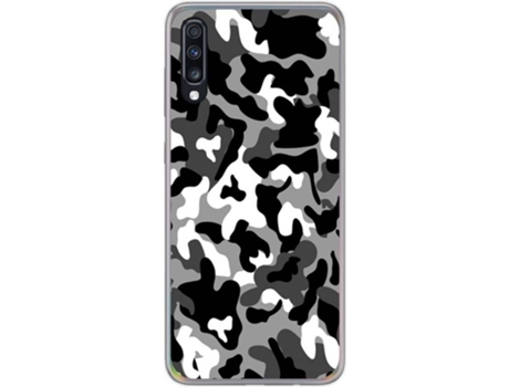 Carcasa Samsung Galaxy A70 TUMUNDOSMARTPHONE Snow Camuflaje Multicolor