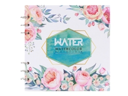 Cuaderno blanco de 20 hojas, tapa dura