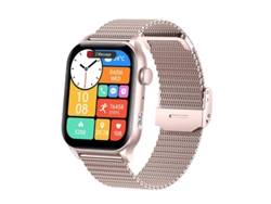 Reloj inteligente Kr86 con llamadas Bluetooth, asistente de voz, IA, descanso nocturno, monitoreo del sueño, rosa, Bestvite