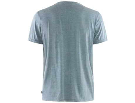 Camiseta de Hombre FJÄLLRÄVEN Logo Azul (L)