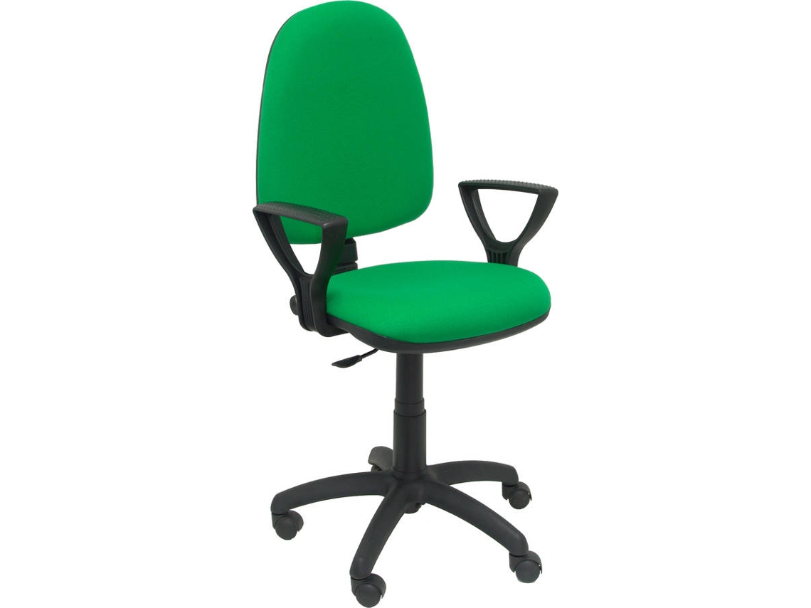 Silla Operativa PYC Ayna Verde (Brazos Ajustables - Tela)