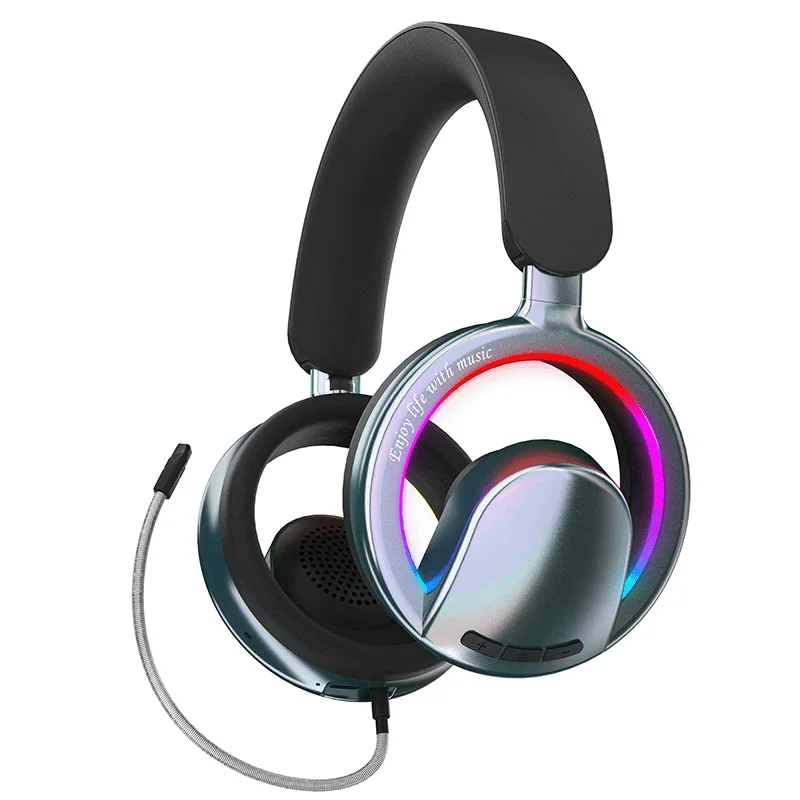 Auriculares Inalámbricos Bluetooth Abiertos, Luminosos Y De Larga Duración.