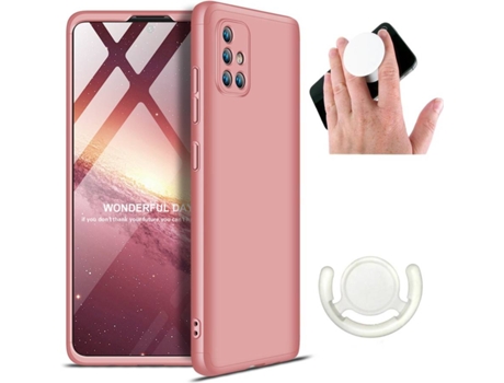 Carcasa, Popsocket y Soporte Samsung A71 Slim armor 360º