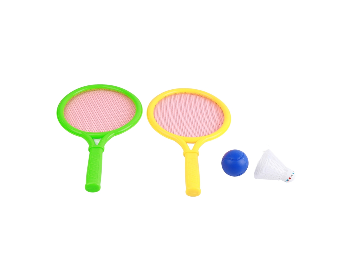 Juego De Raquetas De Bádminton Y Tenis Para Bebés Y Niños: Juguete Deportivo Educativo Para Uso En Interiores Y Exteriores.