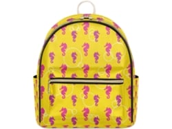 Mochila Cuero Tropicallife Estampado Caballito Mar Para Mujeres Niñas Niños Mochila Escolar Bolso Hombro In