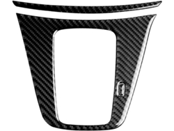 Pegatina Para Coche, Pegatina Decorativa El Panel Del Velocímetro Interior Textura De Fibra Carbono Crv