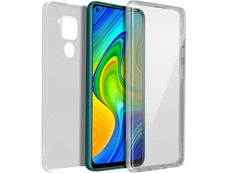 Carcasa Xiaomi Redmi Note 9 AVIZAR Brillante Transparente