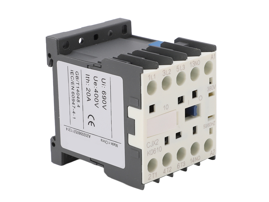 Contactor De Ca De Alta Sensibilidad 380v 6a Con Contactos De Plata Para Uso Eléctrico Industrial