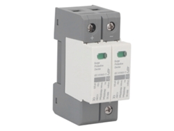 Dispositivo De Protección Contra Sobretensiones De Cc Para Sistemas Fotovoltaicos Bifásicos De 500 V Cc Y 20-40 Ka Con Interruptor Automático De Protección Contra Rayos.