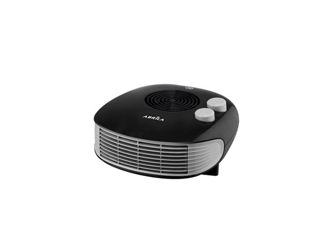 Termoventilador Horizontal 2000w Negro 3 Funciones Termostato Regulable Piloto Luminoso 2 Potencias 10x24,5x26,5cm Candil
