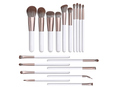 Juego De Brochas De Maquillaje, Brochas De Maquillaje Profesionales, Base Kabuki Sintética De Primera Calidad Para Mezclar Colorete En Polvo Facial...