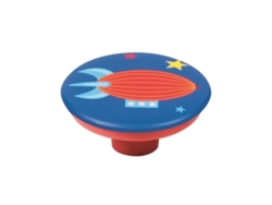 Pomo Para Muebles De Abs 50 Mm De Diámetro Diseño Zeppelin Serigrafiado Paquete De 36 Piezas