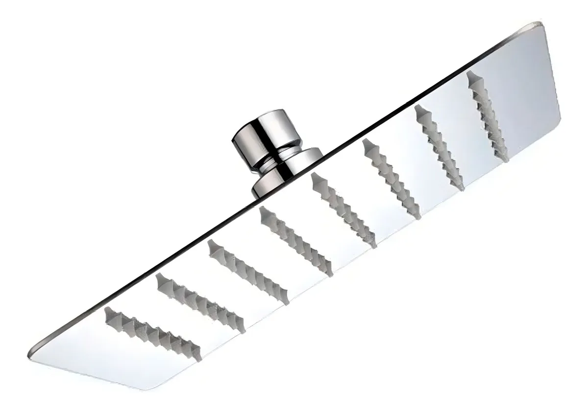 Chuveiro Quadrado 15cm Cromado Espelho Baixa E Alta Pressão Cor Cromadavayotoy