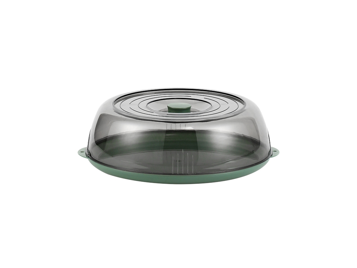 Tapa Transparente Para Microondas, Resistente Al Calor, Apilable, Para La Conservación De Alimentos.