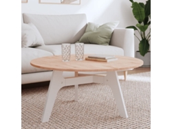 Tablero Escritorio | Superficie De Mesa | Tablero De Mesa Redondo De Madera Maciza De Haya Ø90x1,5 Cm Wsd52710
