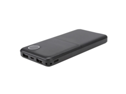 Kit De Power Bank Con Pantalla Digital Y Carcasa De Fibra De Carbono De 10000mah