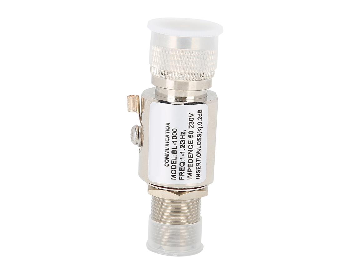 Supresor De Sobretensiones De Antena Pl259-m A Pl259-f, Banda Ancha Dc-1200mhz, 400w
