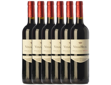 Vino VEGA REAL Vega Real Tempranillo Ribera Del Duero Roble (0.75 L - 6 unidades)