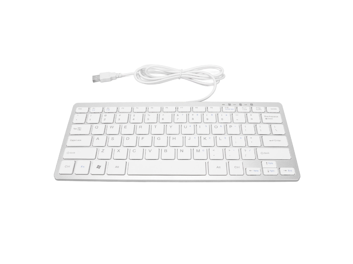 Baoj-2026novoteclado Mini Ultra Fino Com 78 Teclas E Fio Usb