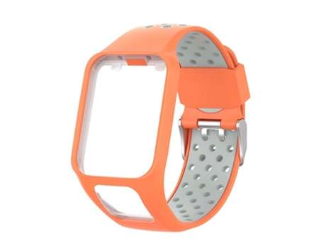 Reemplazo de correa de reloj de Silicona de color puro para TomTom Runner 2 / 3 Banda transpirable para Golfer2 Adventunrer Universal Sport Reloj i...