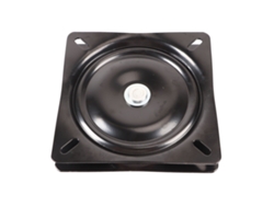 Silla Giratoria De Acero De 7 Pulgadas Con Gran Capacidad De Carga Y Base Giratoria Automática Para Bares, Hogares Y Restaurantes.