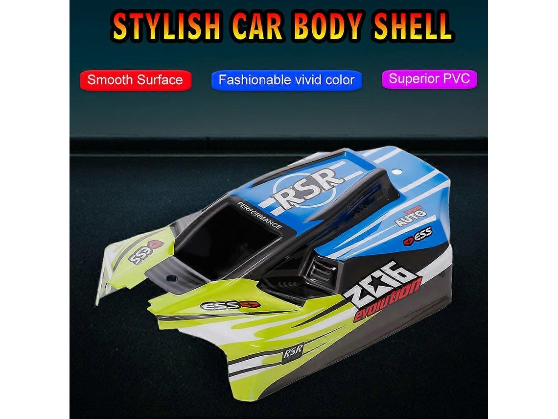 Kit de carrocería de coche WLtoys 1/14 144001 RC con piezas RC impresas en PVC