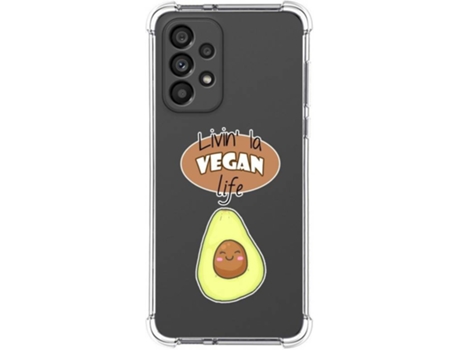 Carcasa Samsung Galaxy A53 5G TUMUNDOSMARTPHONE Dibujos Antigolpes Vegan Life Multicolor