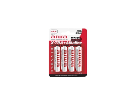 Pack de 4 pilas aaa lr03 AIWA
