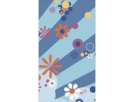 Adhesivos de Refrigerador y Lavaplatos PLAGE Decoración de Colores Brillantes de Verano 180 cm X 100 cm