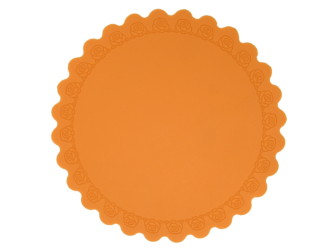 Rectangular Silicona Funda Para Calentar Cera Resistente Al Calor Alfombrilla Para Freidora De Aire Horno Tostador Cafetera Naranja